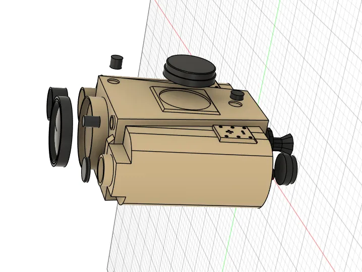 Arena Breakout Game Peripheral Big Gold Target Locator Module - Free 3D ...