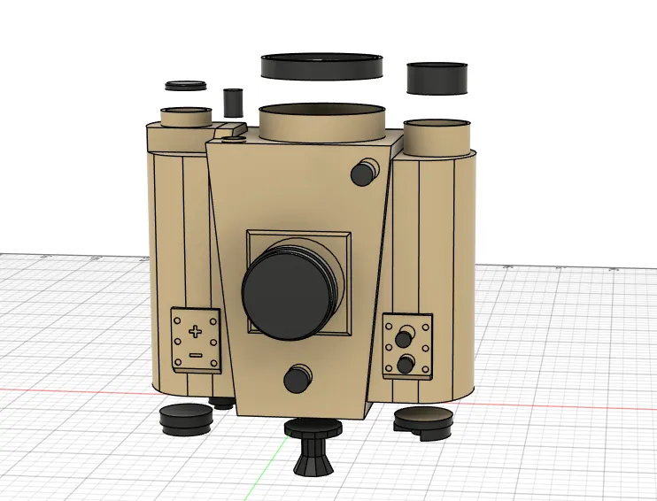 Arena Breakout Game Peripheral Big Gold Target Locator Module - Free 3D ...