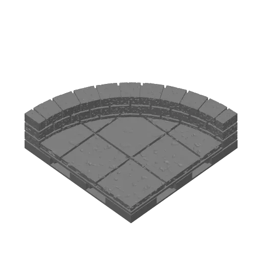 Curved Tile Set w/Low-Wall | Cut Stone | Openlock 25mm Remixed by ...