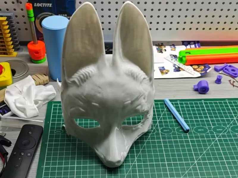 狐狸面具 真人可带