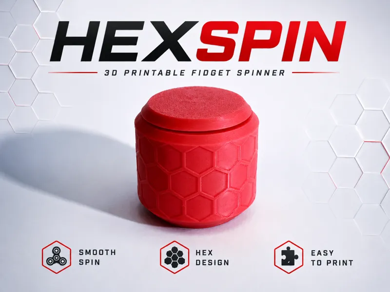 HexSpin – No Bearing Fidget Spinner