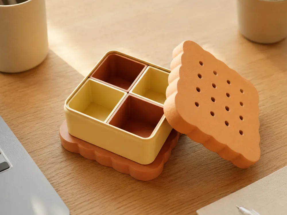 Caja o estuche: 餅乾收納盒｜Cookie Box. Referencia del modelo original.