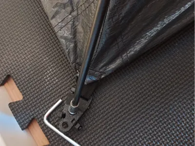 Tent pole holder spare part