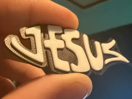 Jesus Fish Keychain