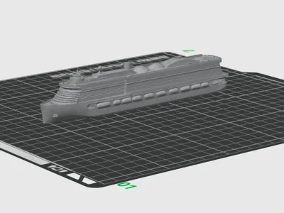 AIDAnova Model Ship 