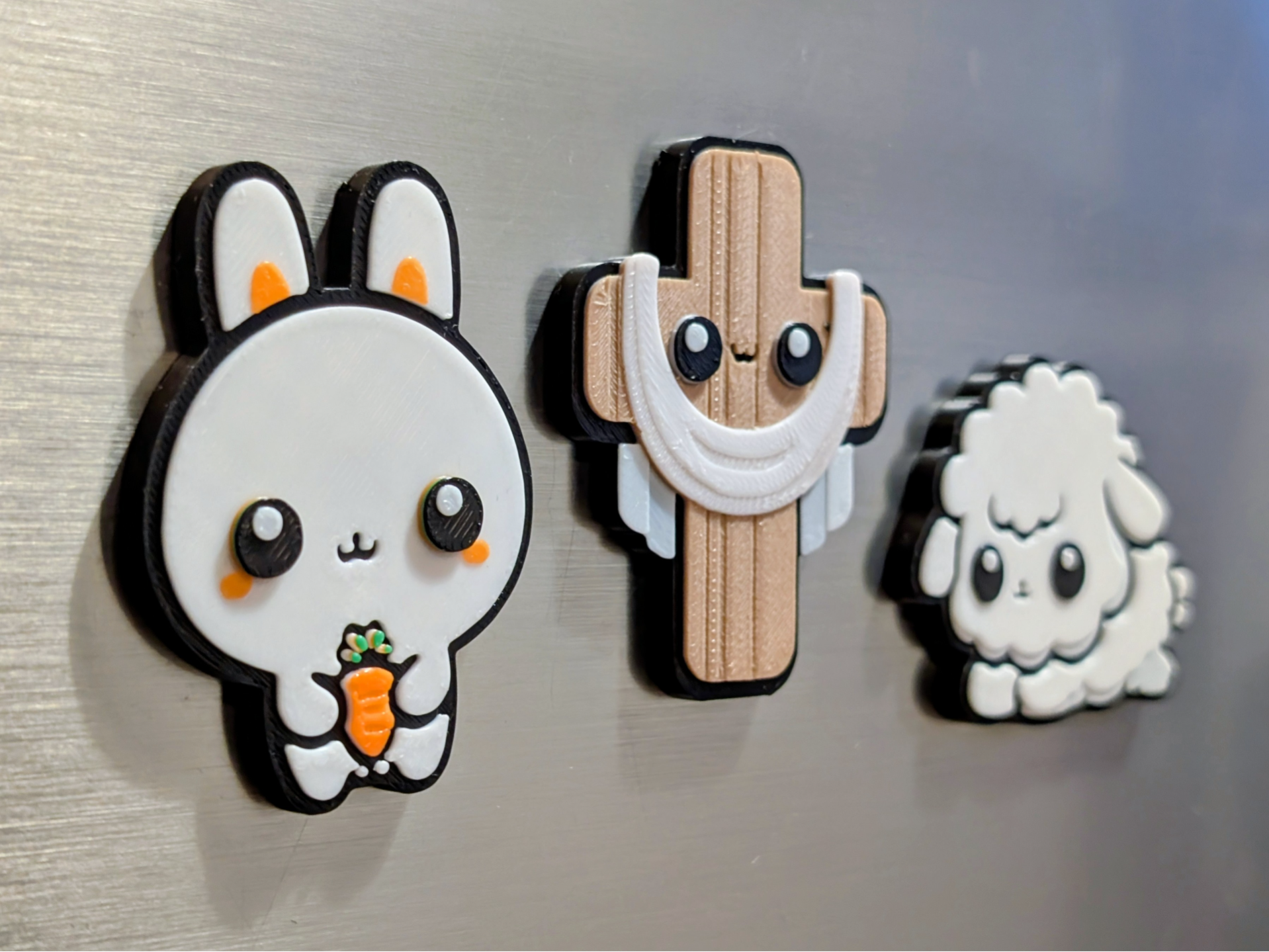 Cute Easter Magnets pt 3. - Layered Design