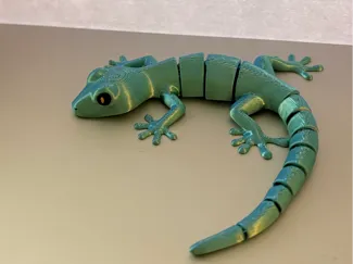 Lézard articulé - Modèle flexible - Print In Place