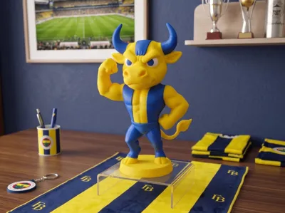 Legendary "Kadıköy Bull" - Fenerbahçe Bull Figure