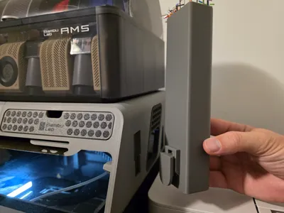 AMS Purge line bin - Remix with Bottom clip