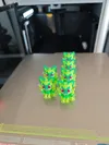 Multi-color printing with AMS