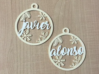 Personalized Christmas Ball