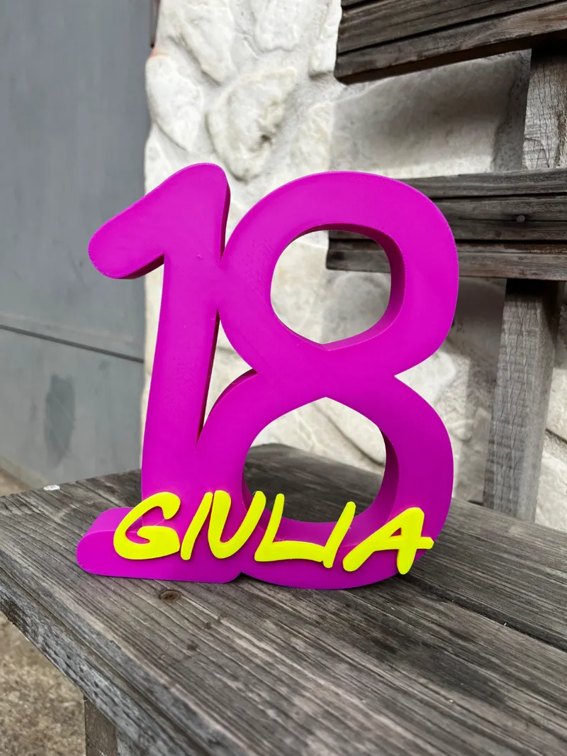 18  with customizable name