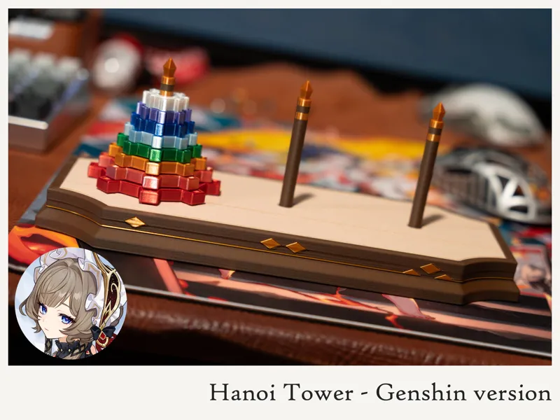 原神 - 齿轮堆叠塔 Hanoi Tower - Genshin version