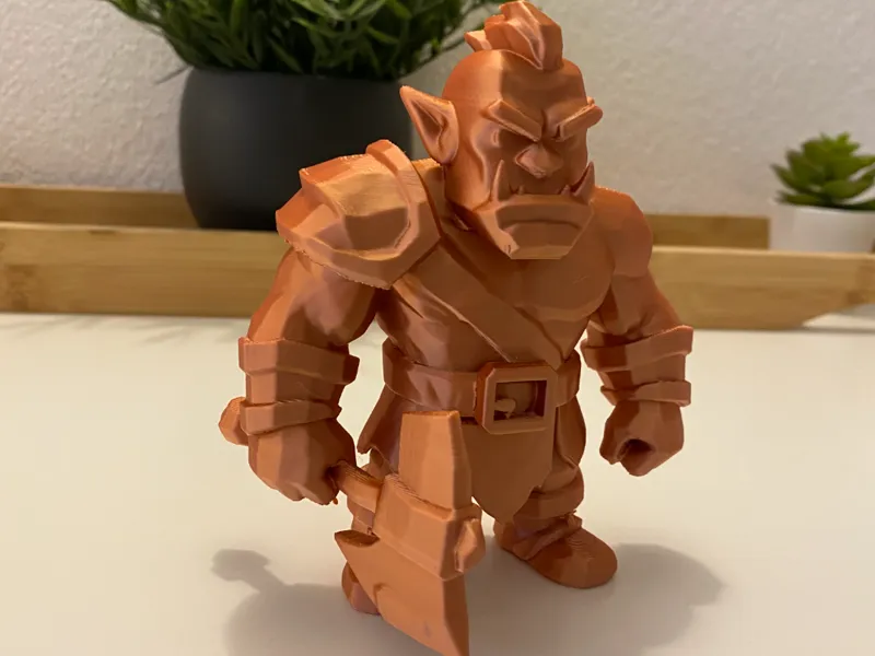 Low Poly Orc World of Warcraft Game