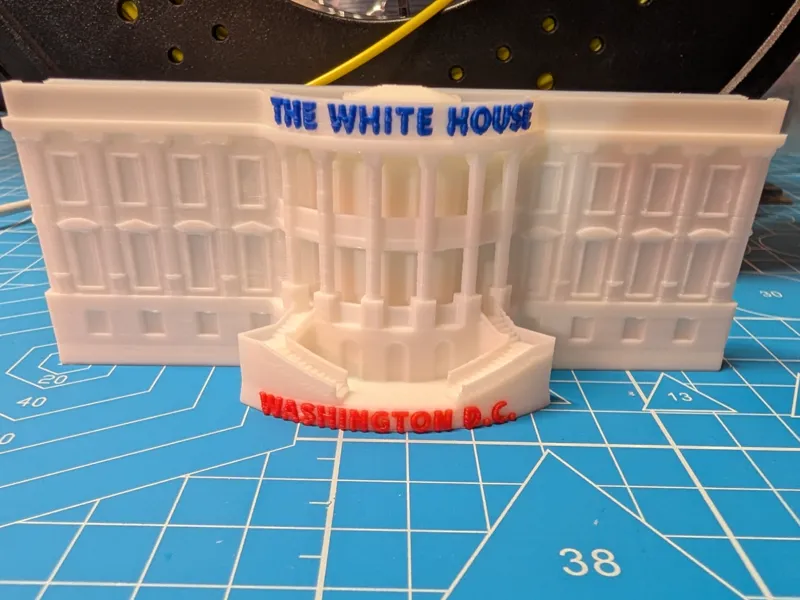 The White House Fridge Magnet