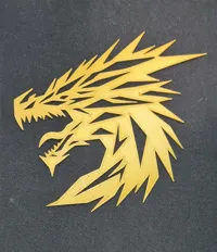 Silhouette de dragon — photo 4