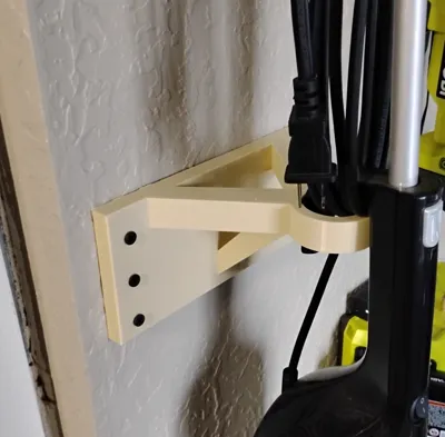 Simple Wall Mounted Ring Hook for Stick Vacuum