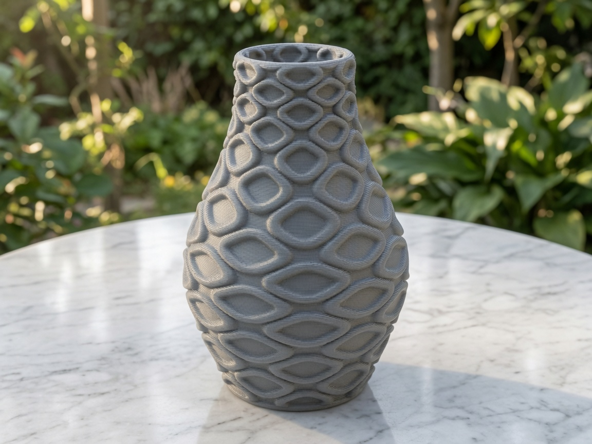 Organic Bumpy Texture Vase