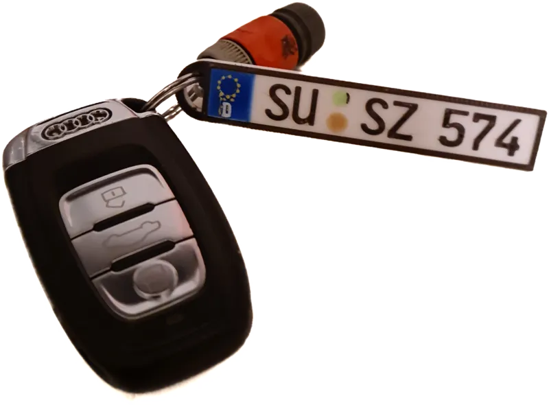 Car key pendant