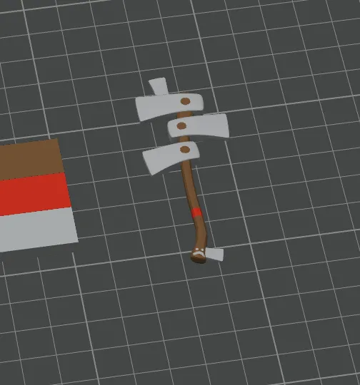 Lumber Tycoon 2 Many Axe (COLORED IN 2ND PLATE) view 2