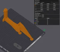 PLA - 0.2mm layer, 2 walls, 18% infill