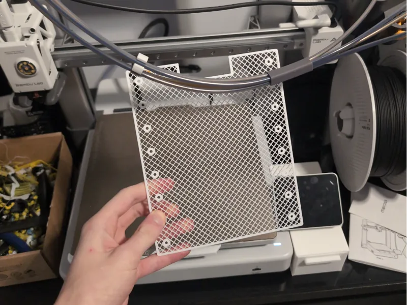 Perforated Panels with Cable Gap