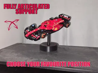 Articulated Stand for F1 Speed Champions