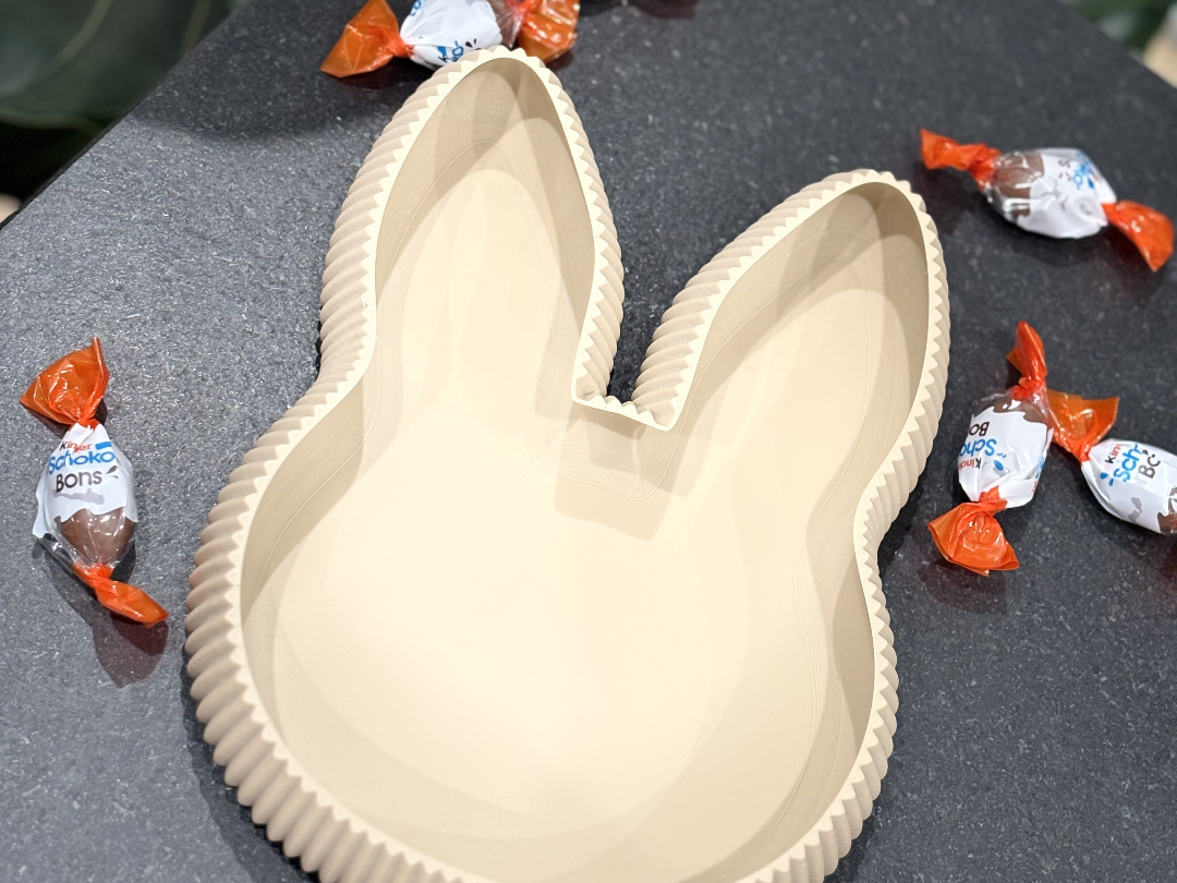 Hasenschale im modernen Design 