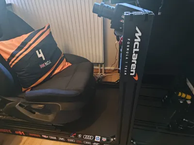 Simrig Sim Rig SimRacing Decoration Aluminum 8040