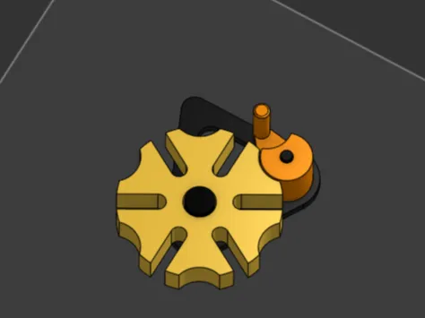 Geneva Drive Mechanism Showcase/Fidget Toy