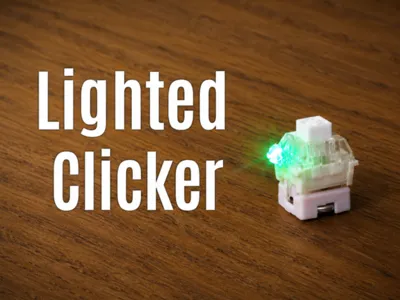 Lighted LED MX Keycup Clickers