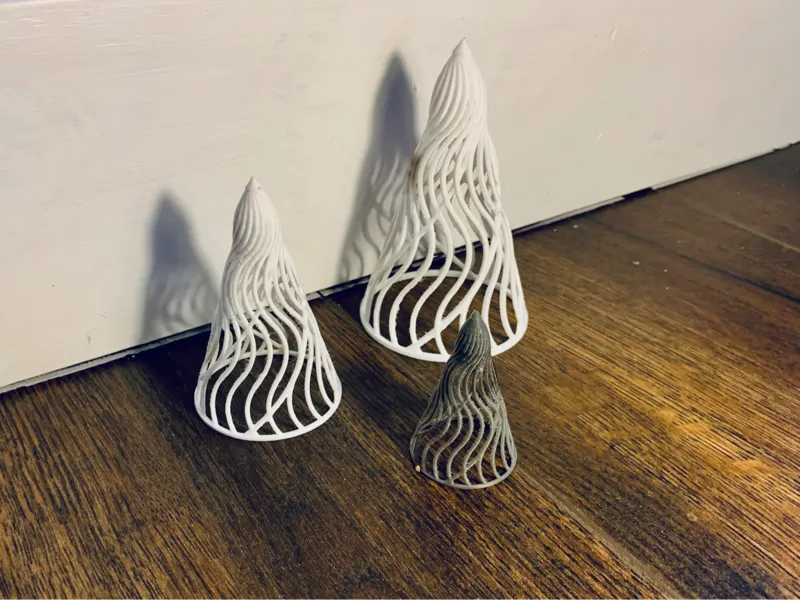 Modern Christmas Tree (tealight Compatible)