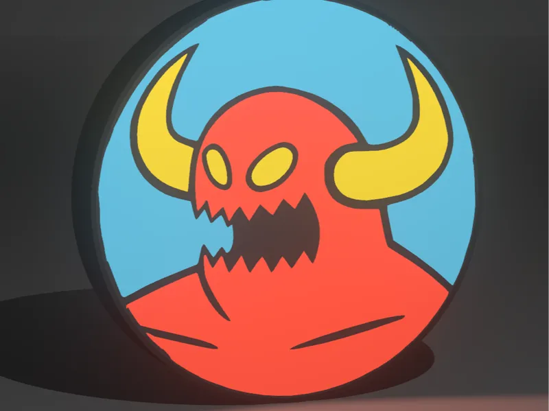 Toy Machine Lamp