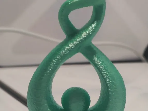 Abstract Infinity Sculpture - Modern Art Decor