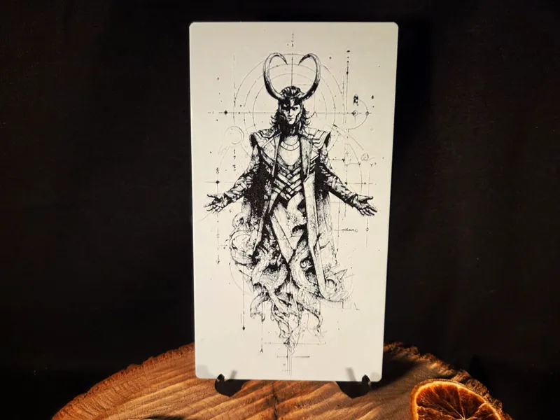 Loki - Marvel inspired - hueforge 110x200mm
