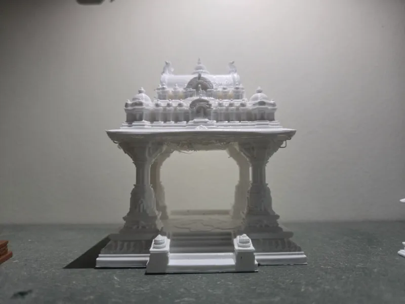 mandir style table top model