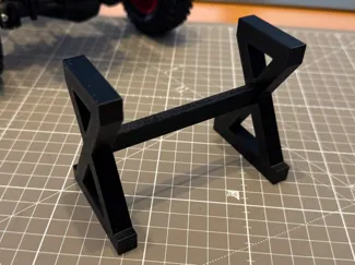 Tamiya CC-02 Stand Unimog and other model