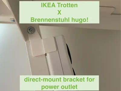 IKEA Trotten x Brennenstuhl hugo! bracket