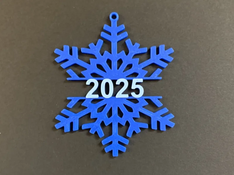 2025 SNOWFLAKE ORNAMENT 