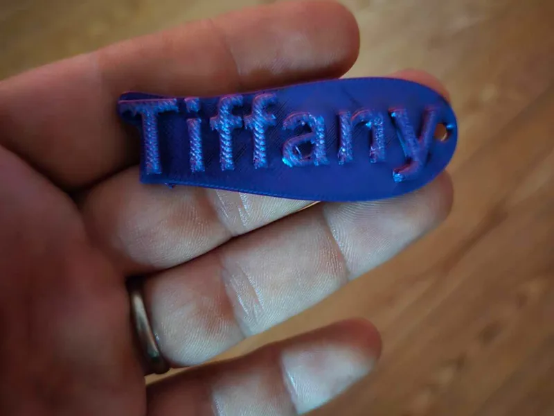 Tiffany key chain