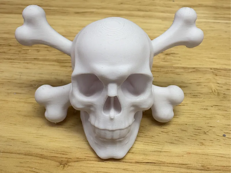 Skull & Crossbones – Clean, Bold, and Print-Ready 