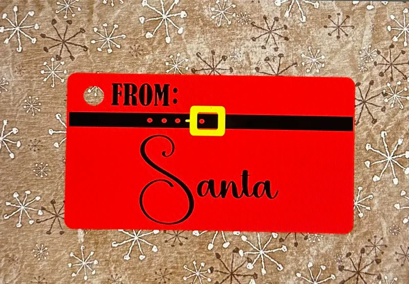 SANTA TAG