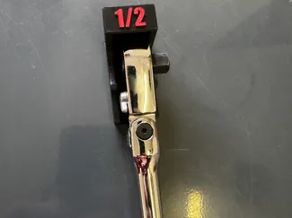 1/2 inch ratchet holder 2 tone