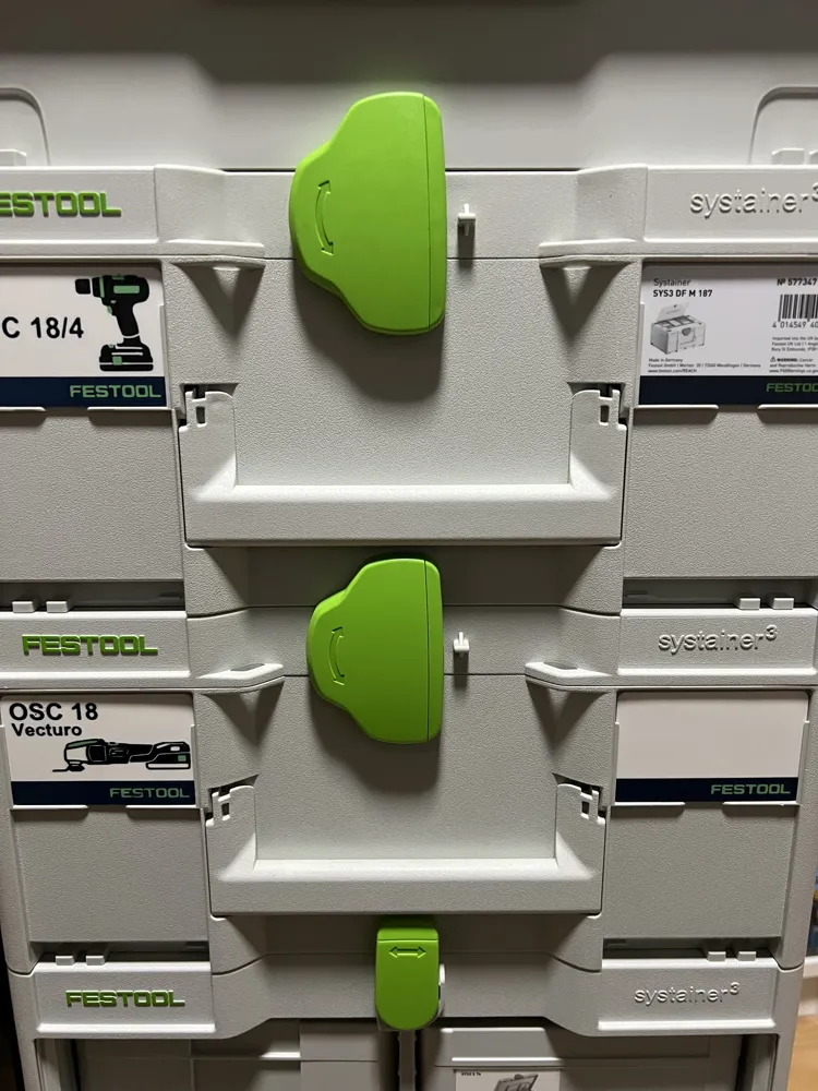 Festool Systainer Label - handwritten - Free 3D Print Model - MakerWorld