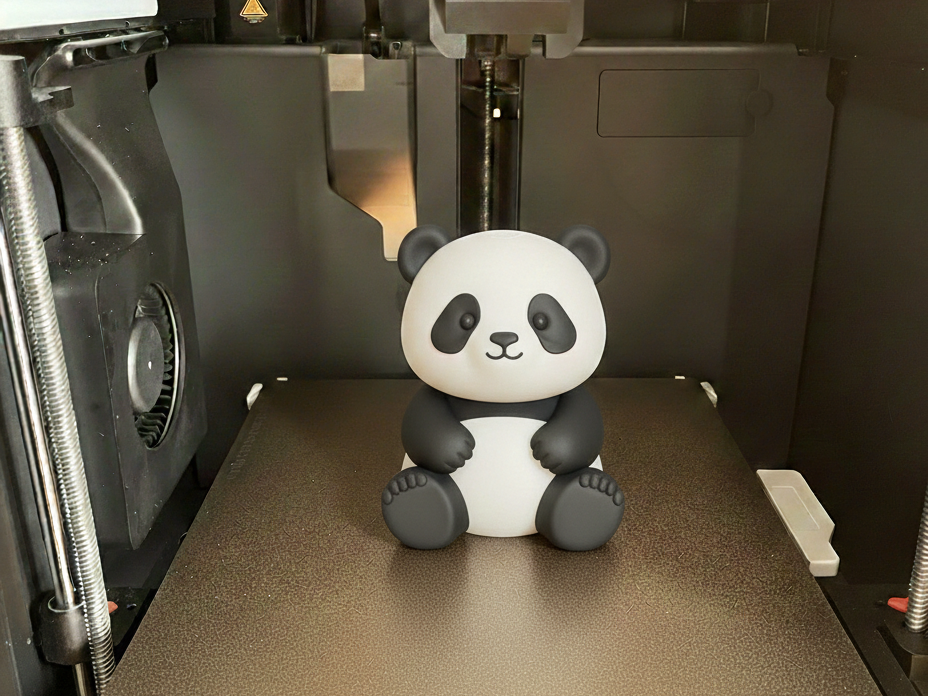 Cute Baby Panda Figure