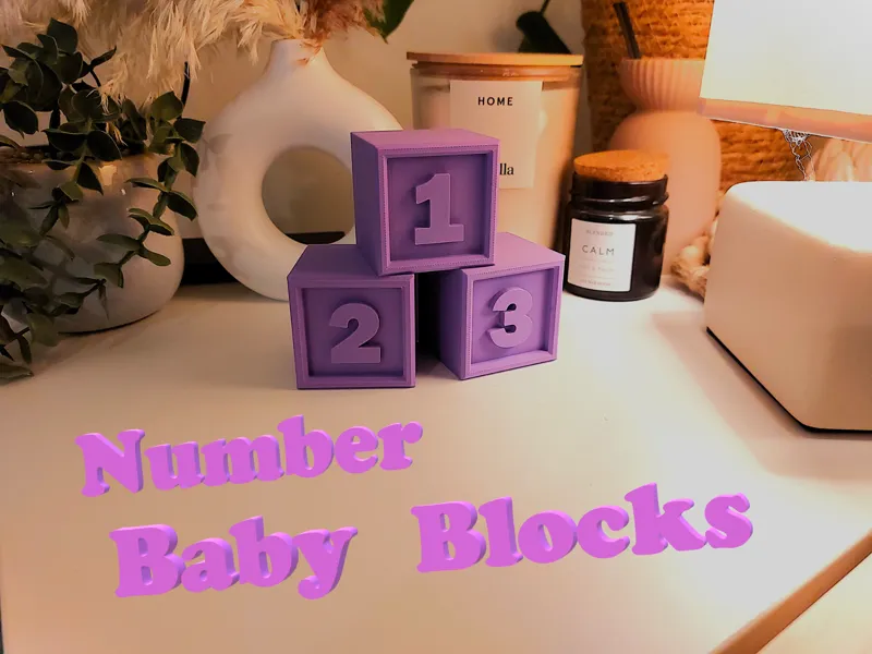 Number Baby Blocks