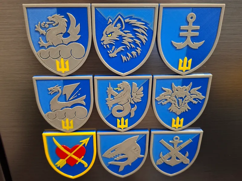 30th Marine Corps Ukraine Brigade insignias