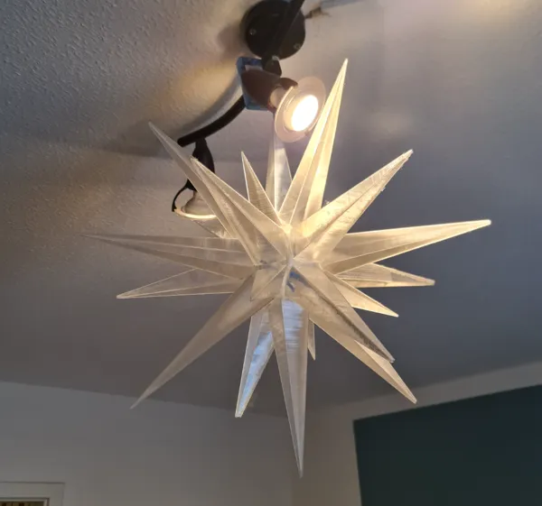 Étoile de Noël moravienne (Herrnhuter Stern)