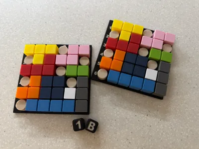 Smart Cubes - game for one or two people