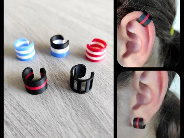 StripeForge - Earrings